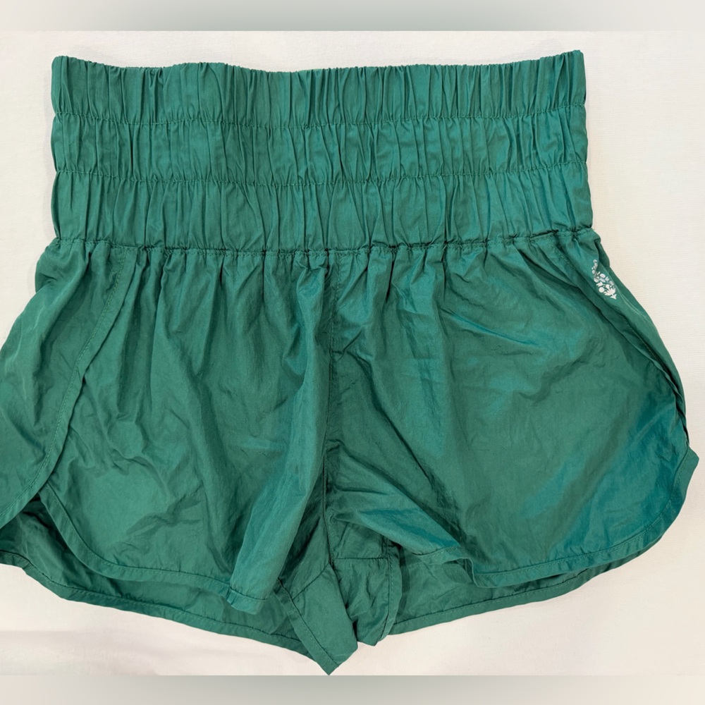 Free People FP Movement Way Home Shorts Size Medium Green